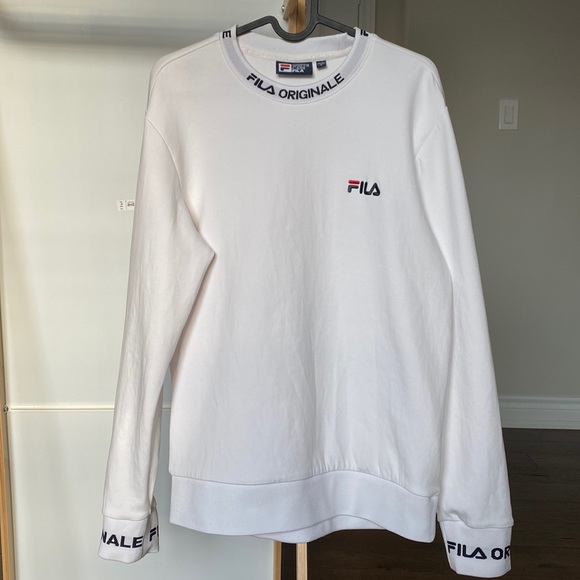 Fila white line hoodie - Picture 1 of 6